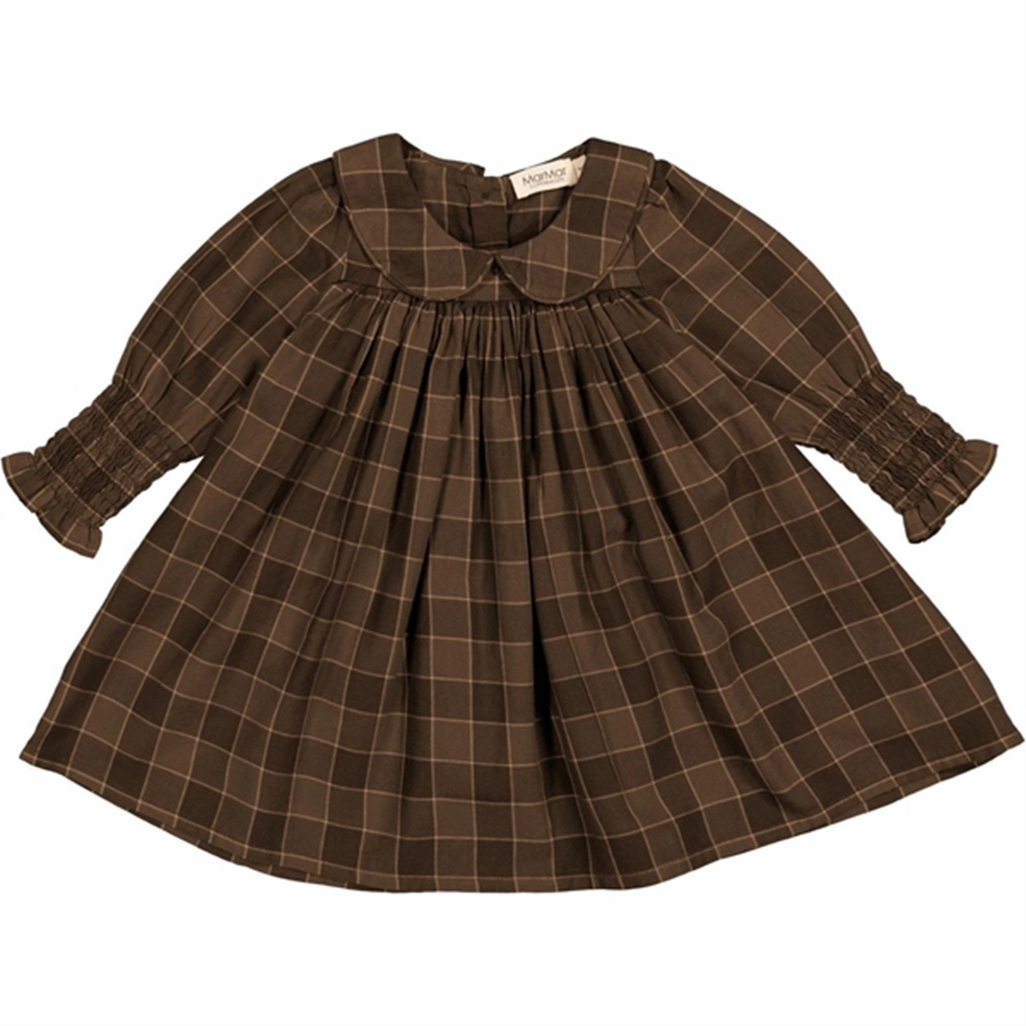 MarMar Autumn Check Dulla Dress Work Comfort Light Weave