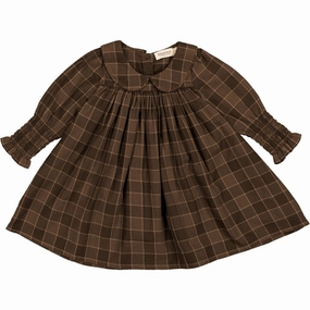 MarMar Autumn Check Dulla Dress Work Comfort Light Weave