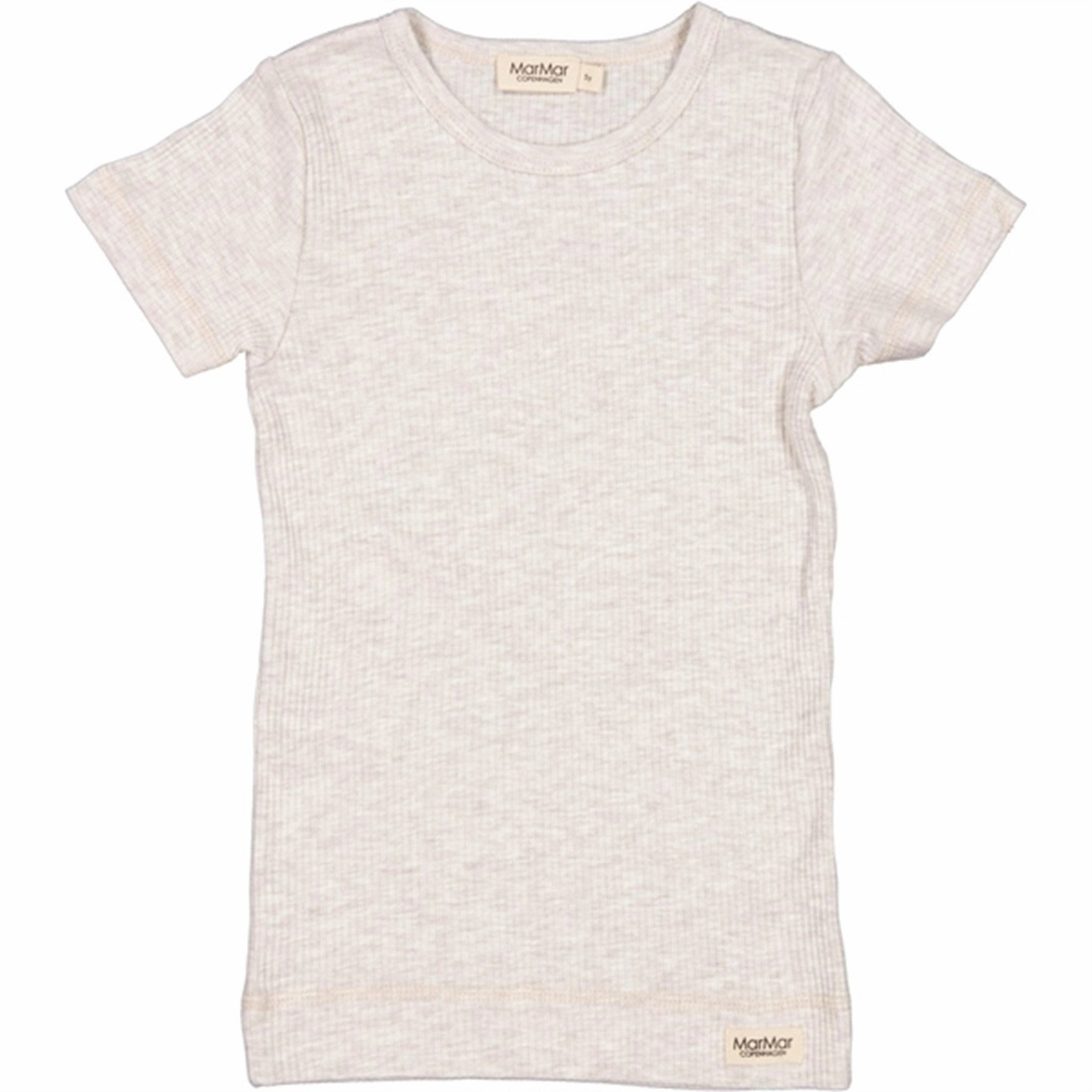 Chic Trend MarMar Modal Beige Melange Plain T-shirt