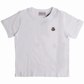 Moncler White T-shirt Streetwear Casual Choice Wear