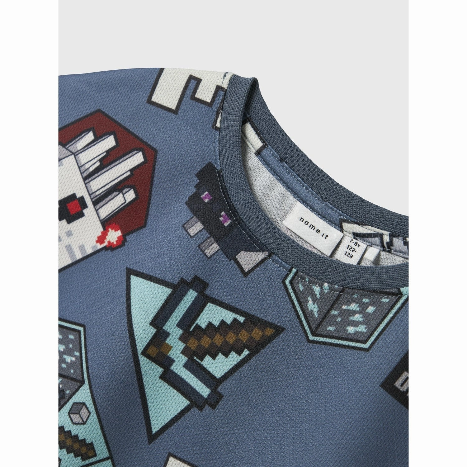 Weekend Look Name It Blue Mirage Map Minecraft Regular Poly T-Shirt