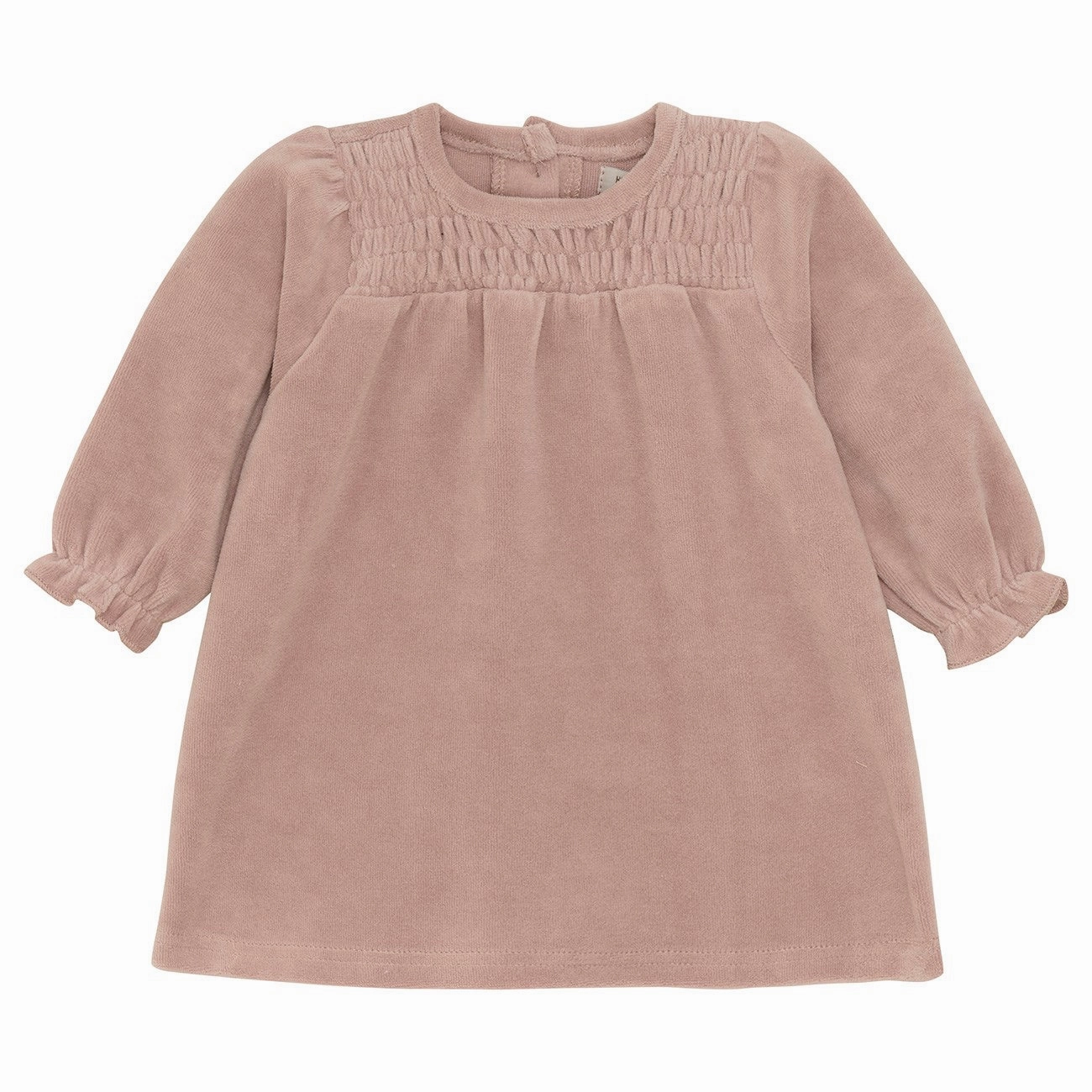 Huttelihut Fawn Dress Velour Gemstone-Detail