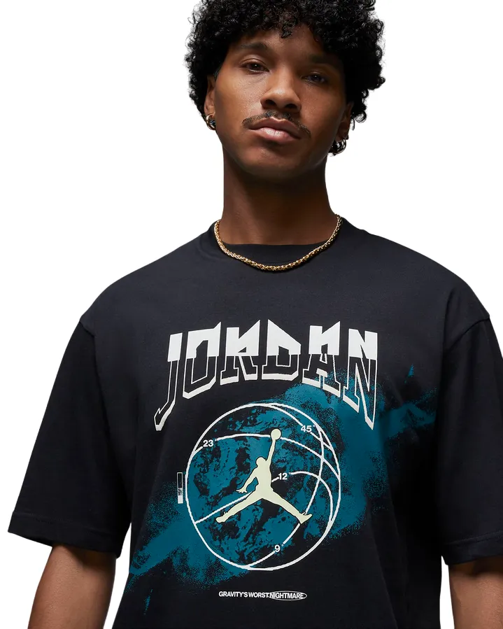 Jordan T-shirt manica corta da uomo Sport 85 FB7445-011 nero Travel Outfit