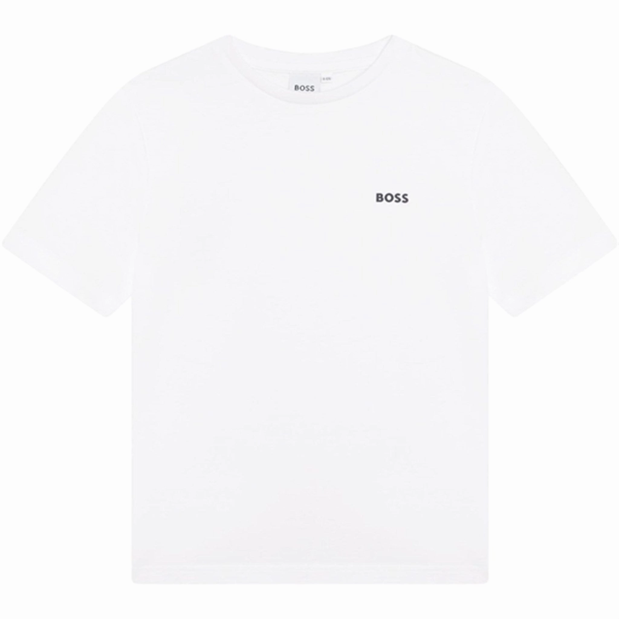 Hugo Boss T-shirt White Summer Essential Retro