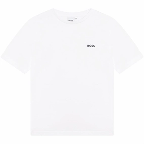Hugo Boss T-shirt White Summer Essential Retro
