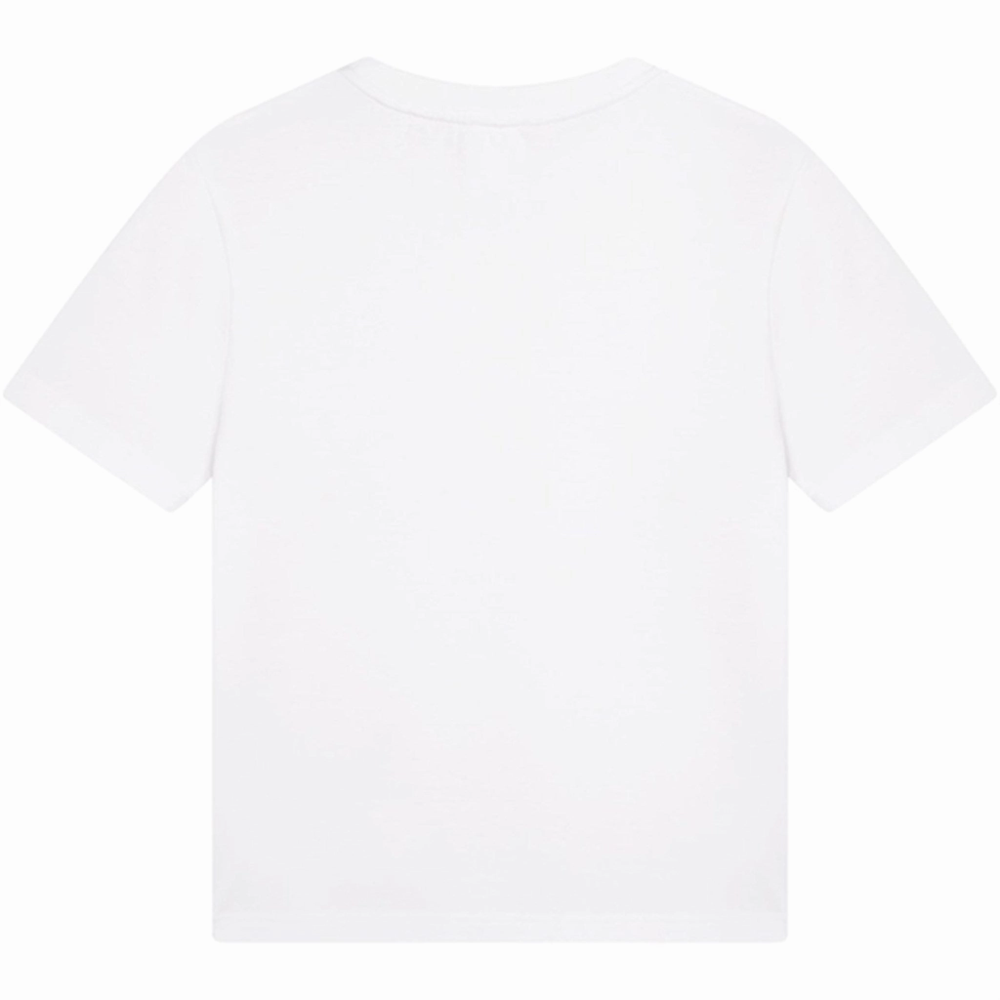 Hugo Boss T-shirt White High-End Quality teenagers'