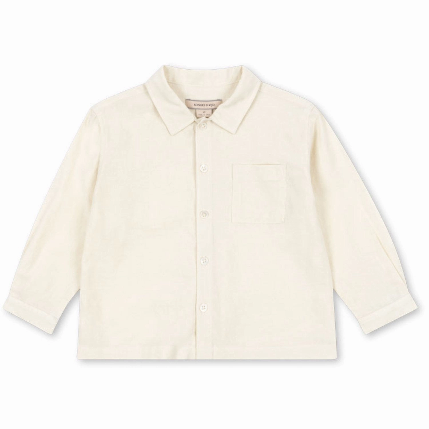 Konges Sl?jd Eggnog Celebration Franzen Shirt Everyday Essential Minimalist Design