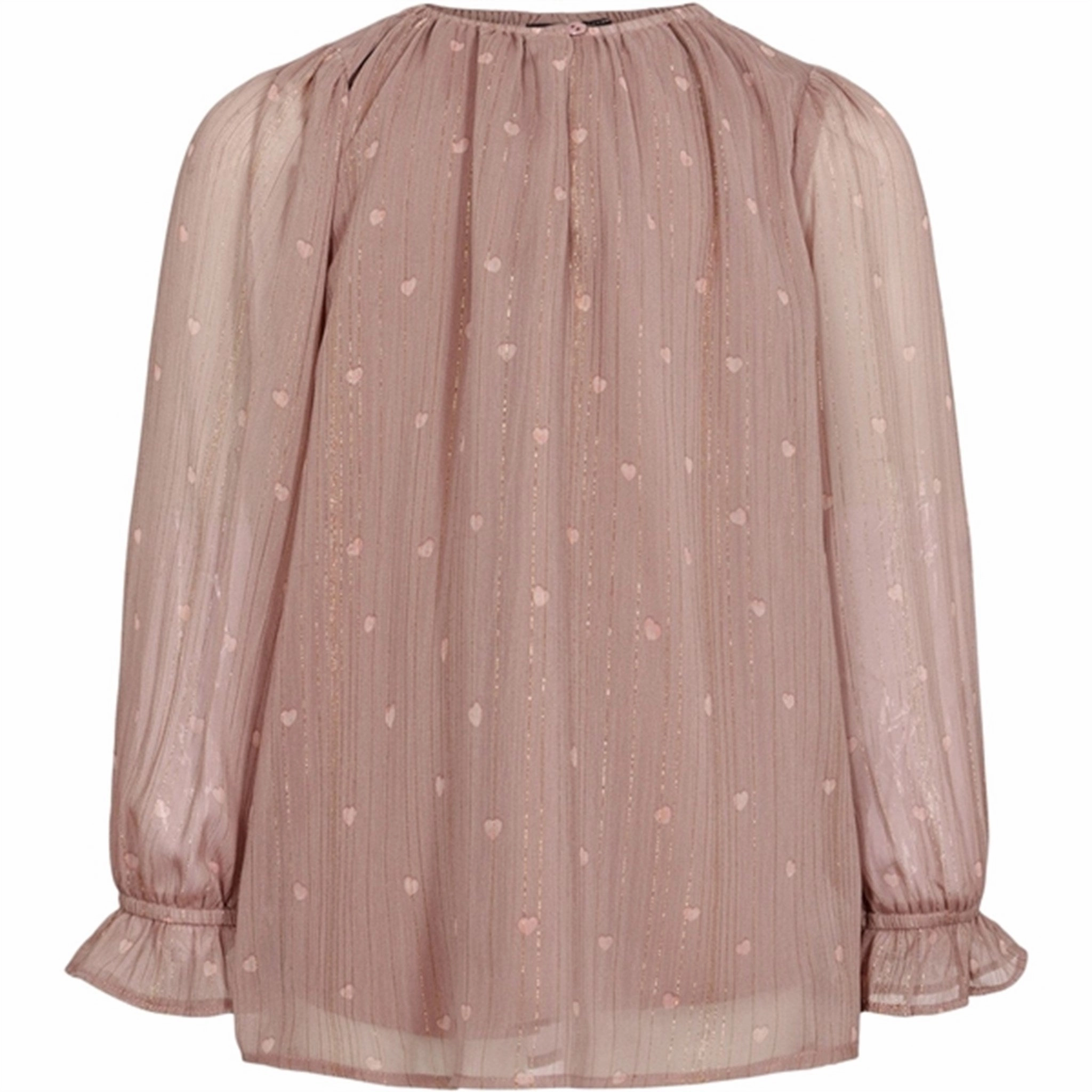 Sofie Schnoor Dark Purple Shirt Split hem