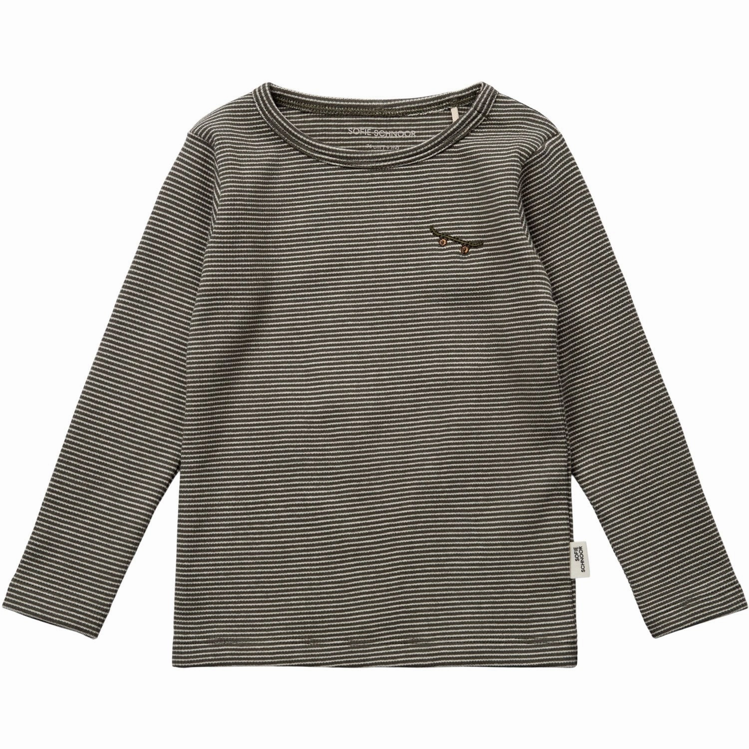 Sofie Schnoor Forest Green Blouse networking event