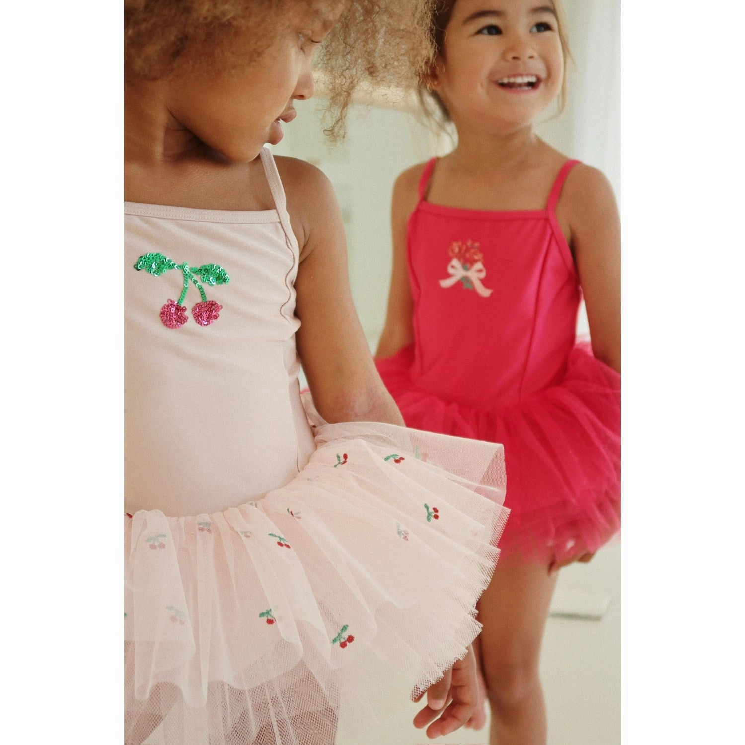 slim fit Konges Sl?jd Rose Red Marina Dress