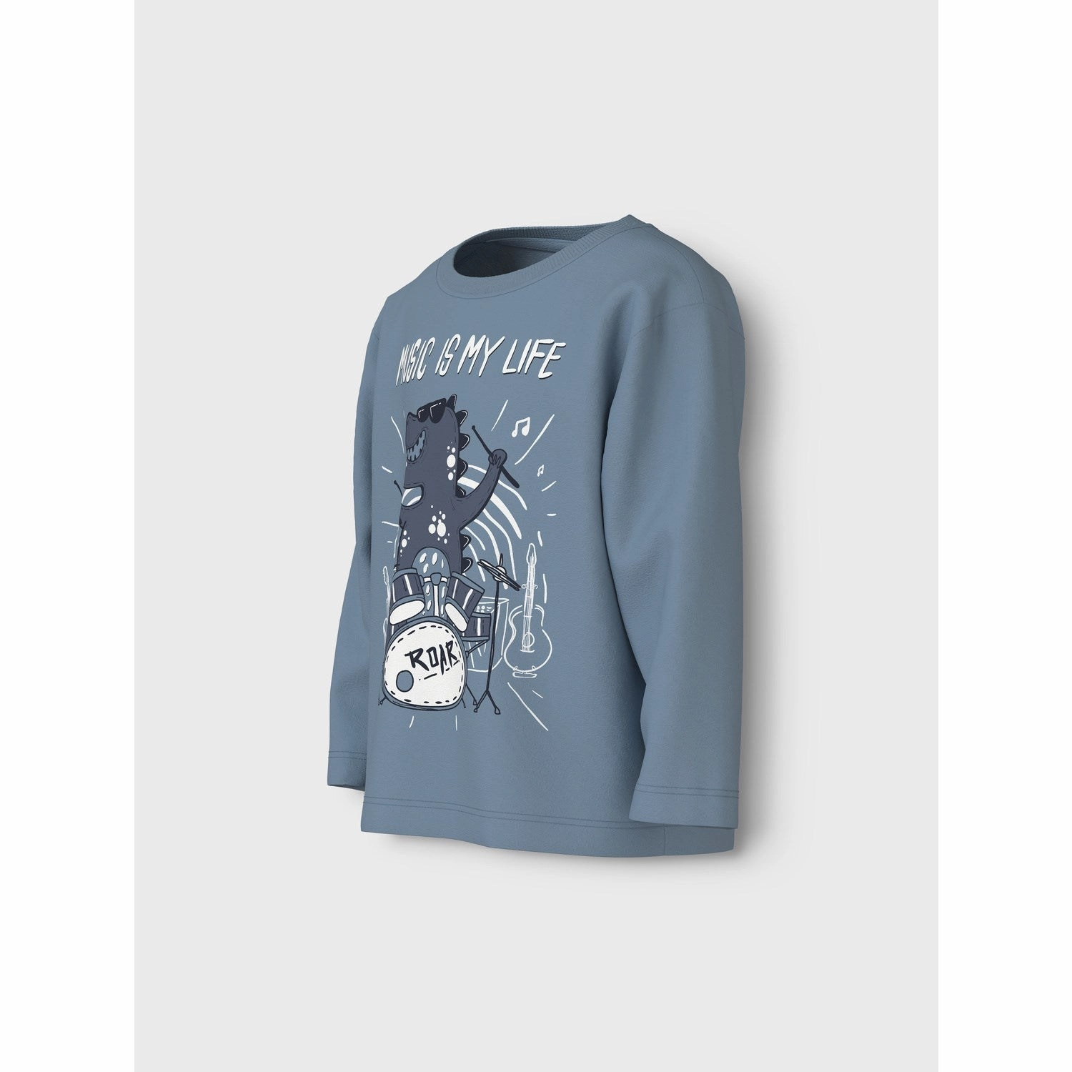 No Chafe Edging Name It Mountain Spring Dino Vagno Loose Blouse