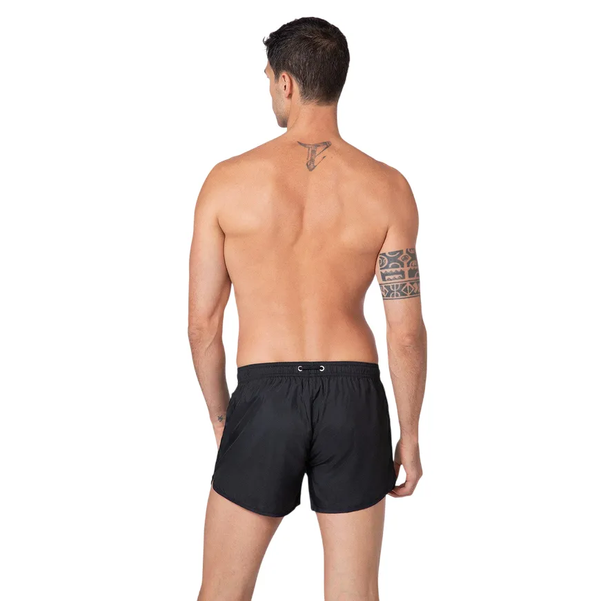 Abrasion resistant F**K pantaloncino costume mare da uomo M01BU03BK nero