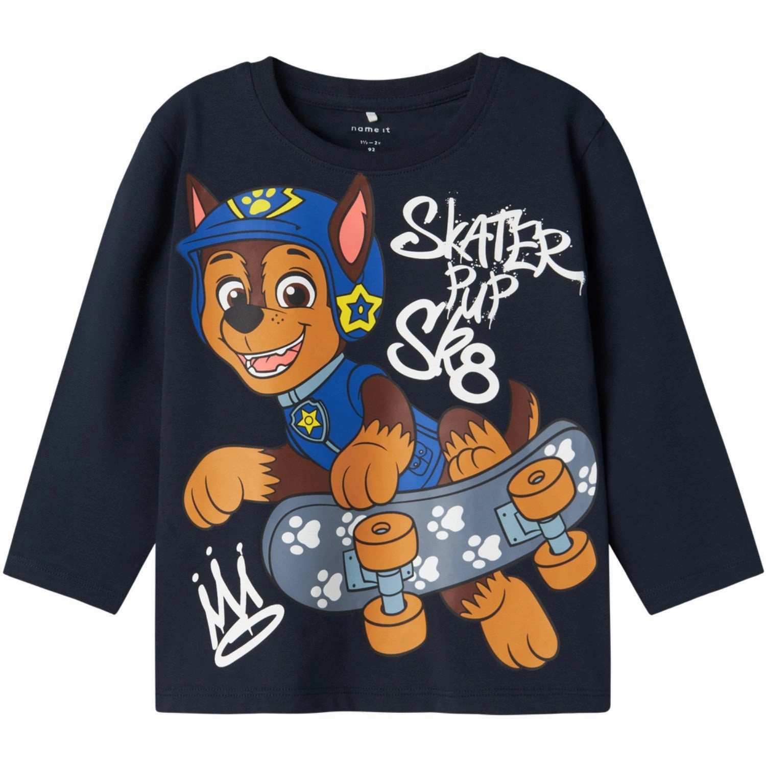 Name It Dark Sapphire Nord Paw Patrol Regular Blouse Versatile Look