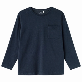 Name it Dark Sapphire Vebbe Blouse High Density Weave Odor Control Technology