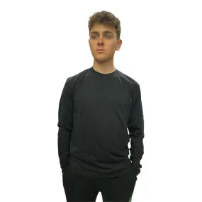 Chic Wearable Cozy Look Bomboogie T-Shirt Manica Lunga in Cotone Organico TM7418TJORI 90 black