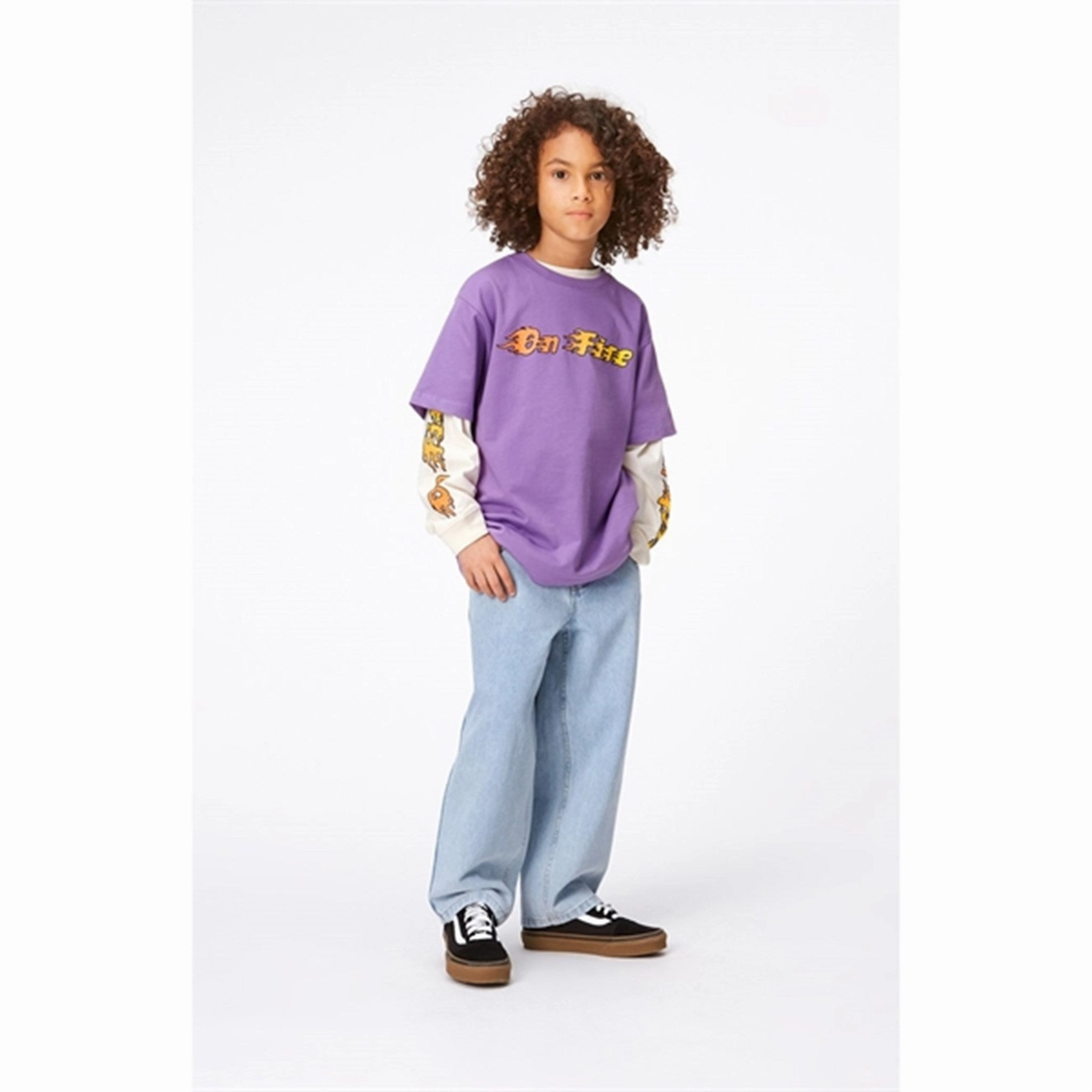 Molo Purple Sky Rodney T-Shirt Easygoing Wear