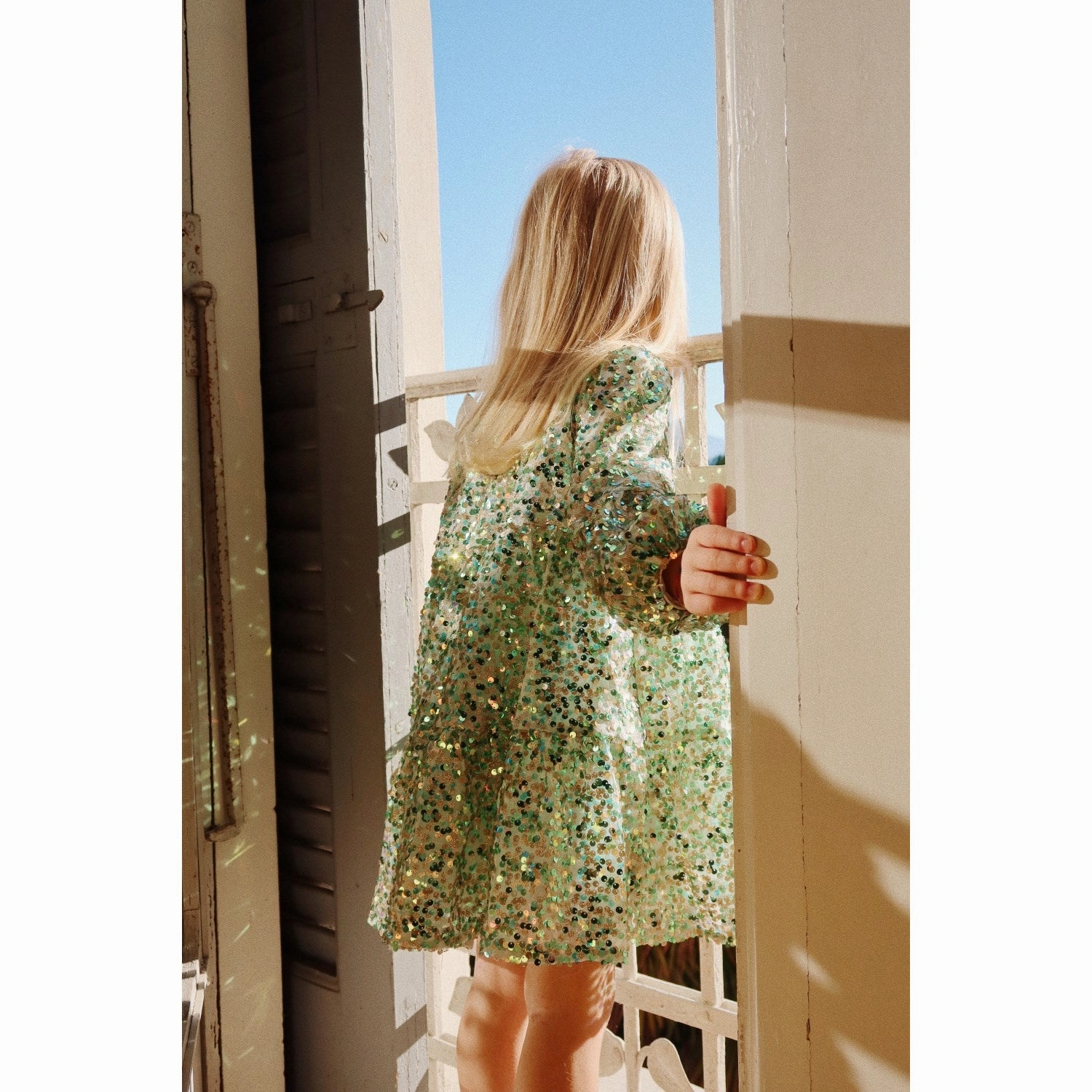 Konges Sl?jd Green Lila Sequins Dress Sophisticated cocktail dress