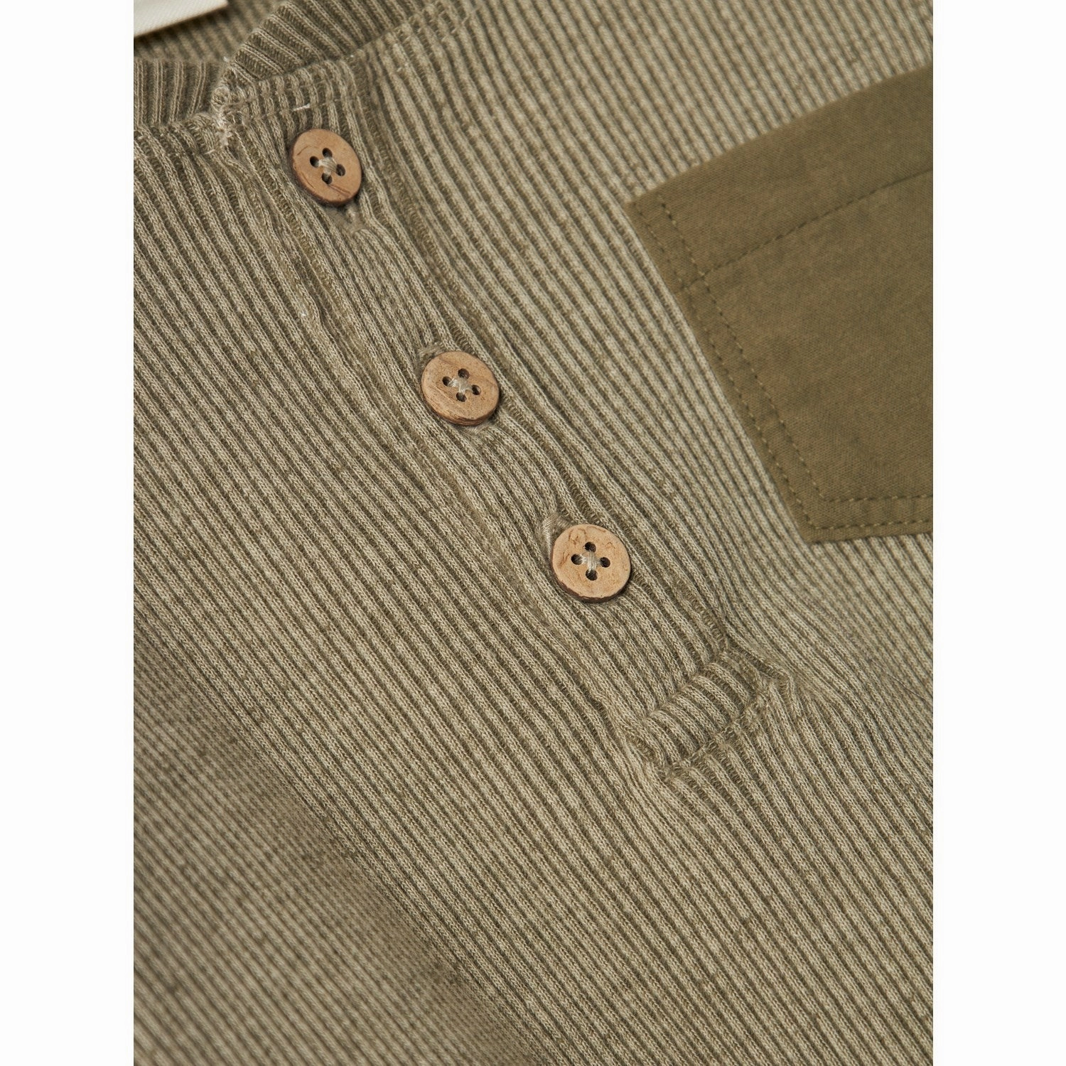 UV Protective Fabric Recycled Polyester Blend Lil'Atelier Moss Gray Barbar Slim Blouse