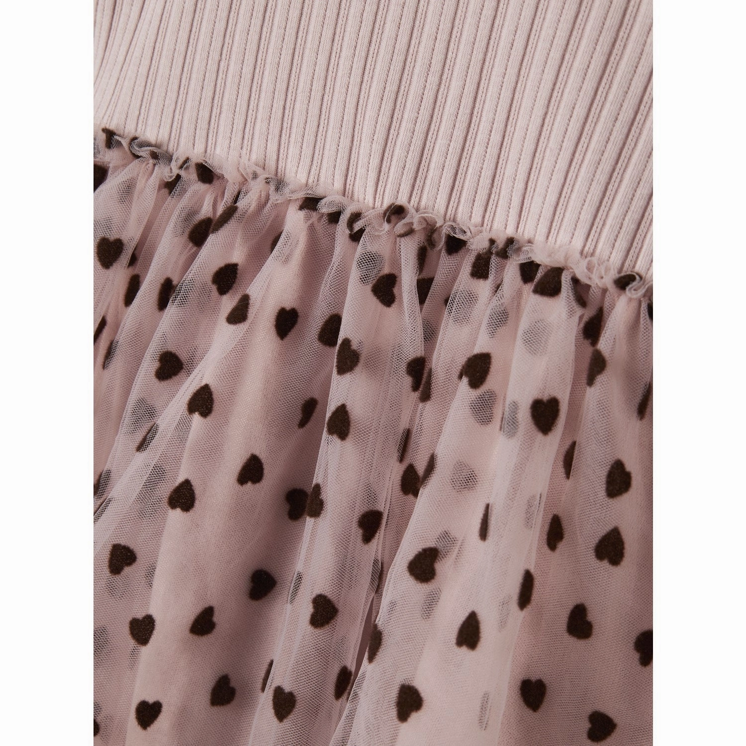 Smooth Detail Casual Style Wear Name It Burnished Lilac Nmfnea Ls Tulle Dress