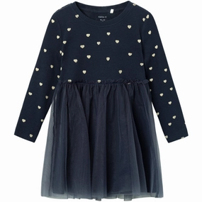 Name It Dark Sapphire Nadja Dress Noos Move Free Chill Design