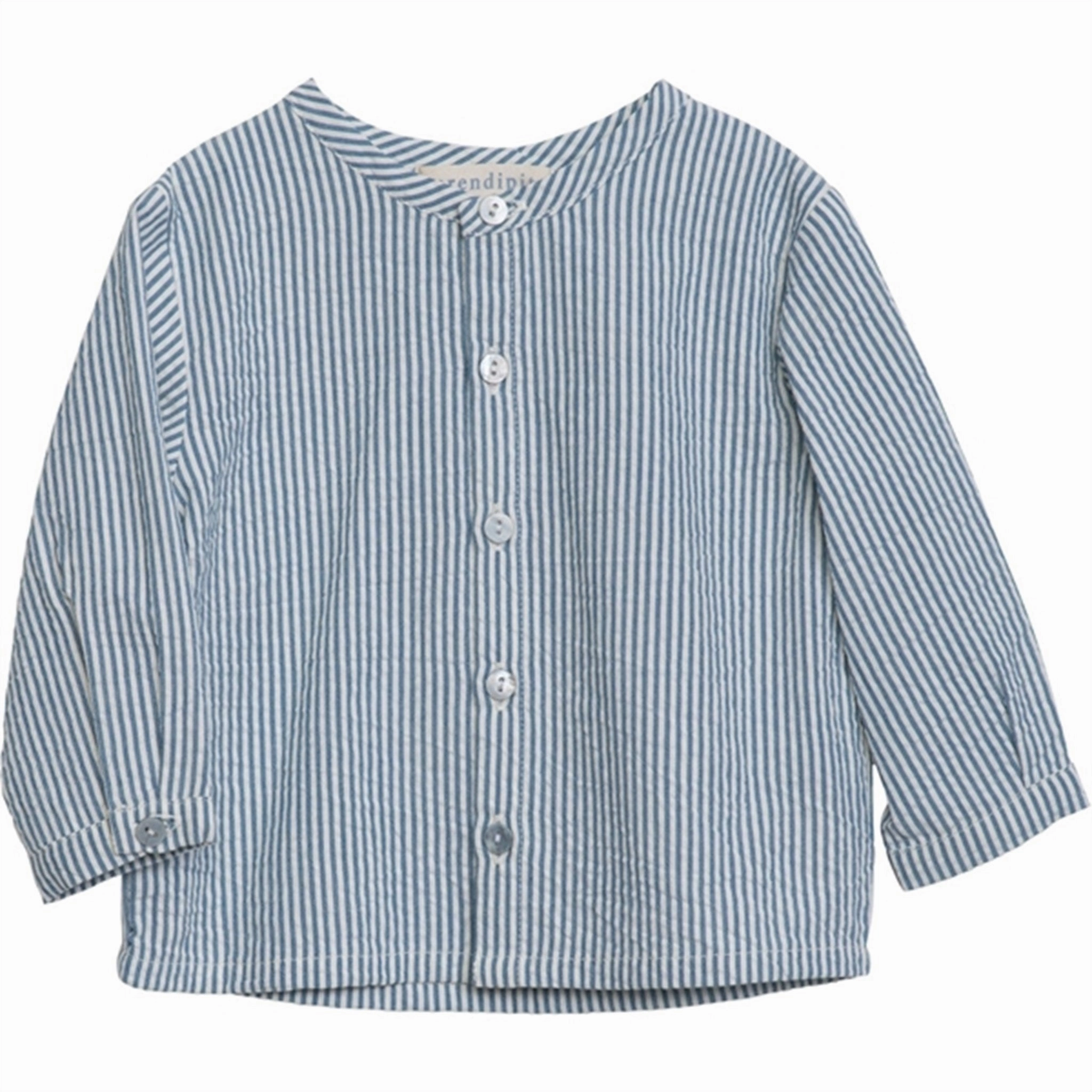 Serendipity Sapphirestripe Baby Shirt Sustainable Material Teen Fashion
