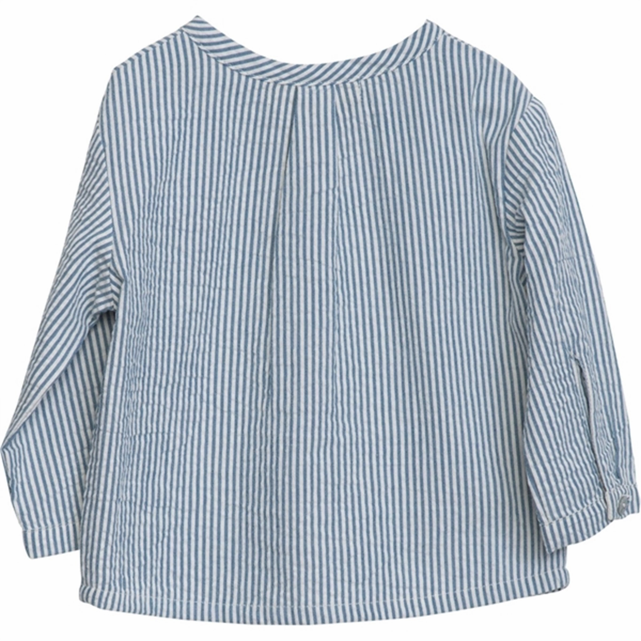 Summer Vibes High-End Fashion Serendipity Sapphirestripe Baby Shirt