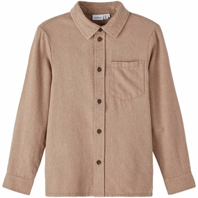 Name it Humus Kamanne Shirt slim cut Button Down Design