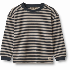Wheat Navy Stripe Blouse Frans Versatile Piece