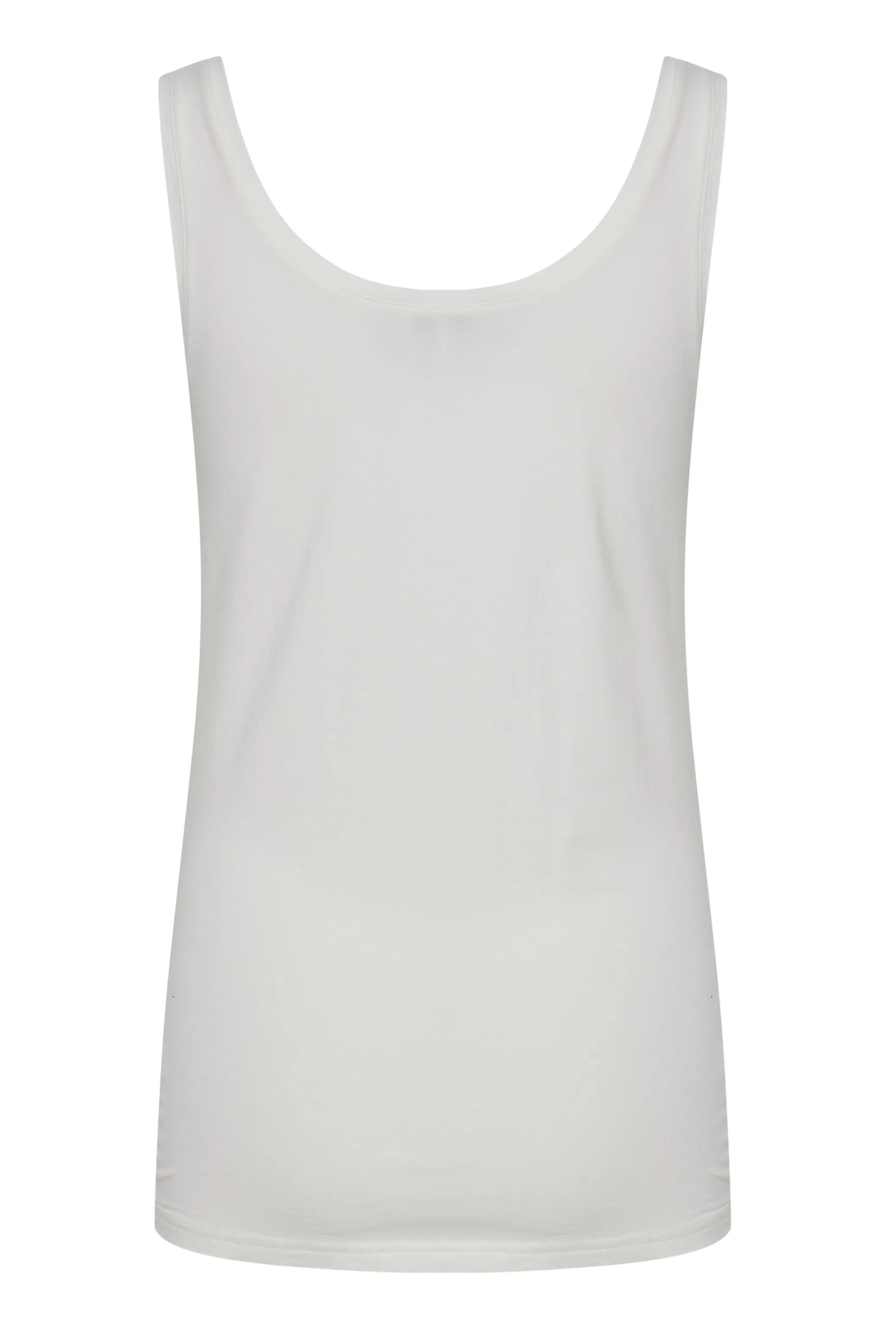 Low Impact Dye Quick Dry Material b.young Canotta da donna Top in maglia Iane sin 802894 80115 off white