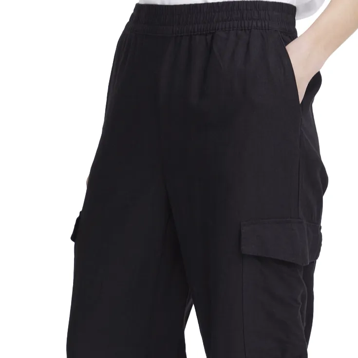 b.young pantalone cargo da donna Byfalakka 20814564 200451 nero Soft and Cozy Heat Control