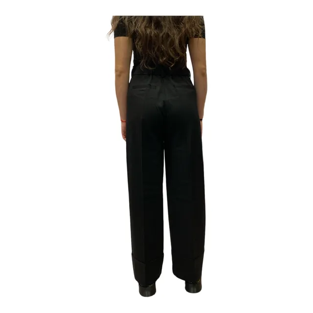 b.young pantalone da donna con elastico BYELLAN CUFF 20810400 200451 black Fade Resistant Dye Soft Fabric