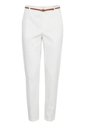 MachineWashable Water Repellent b.young Pantalone da donna Days Cigaret 20803473 80115 white