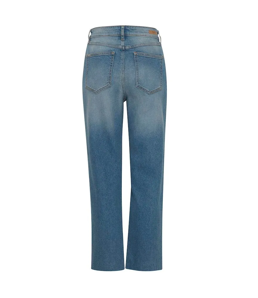 Low Profile Design b.yuong Pantalone Jeans da donna Kato Kolla 20810924 200460 light blue denim