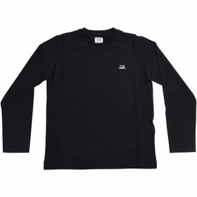 Sleepwear Sustainable fashion C.P. Company Black Long Sleeves T-Shirt