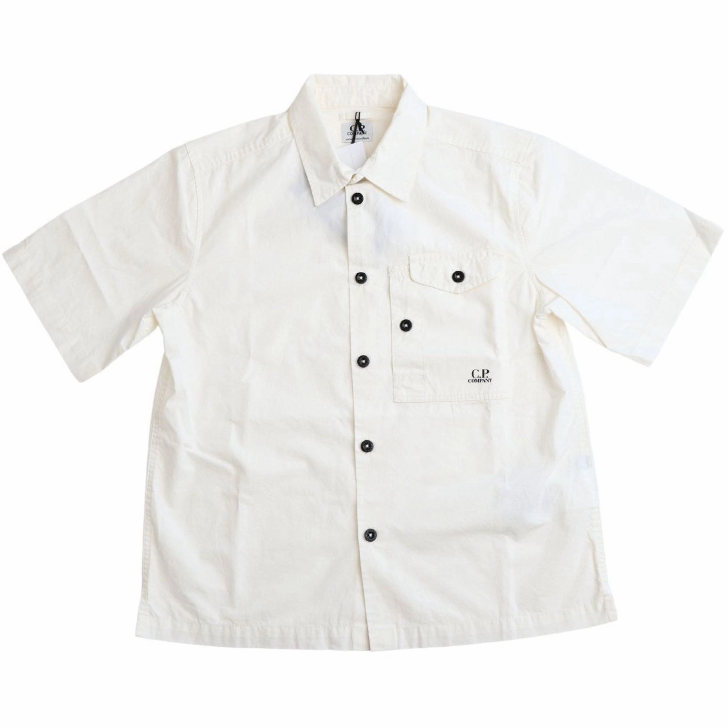 Gender Neutral C.P. Company Gauze White Shirt