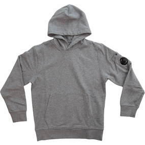 C.P. Company Melange Grey Sweatshirt W/Hood Thylacine like