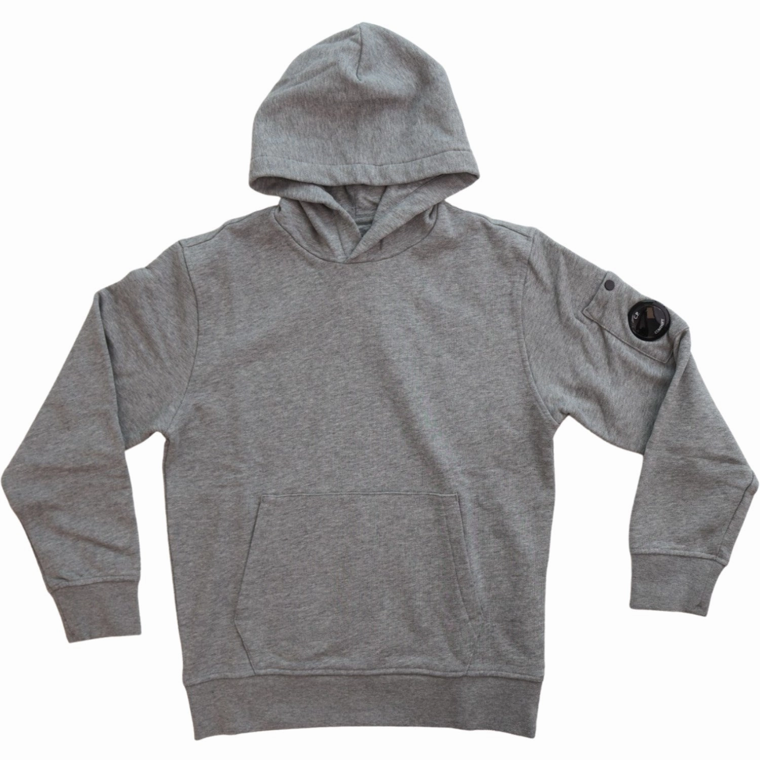 C.P. Company Melange Grey Sweatshirt W/Hood Glider like