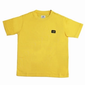 C.P. Company Sulphur Yellow T-shirt Flattering Design