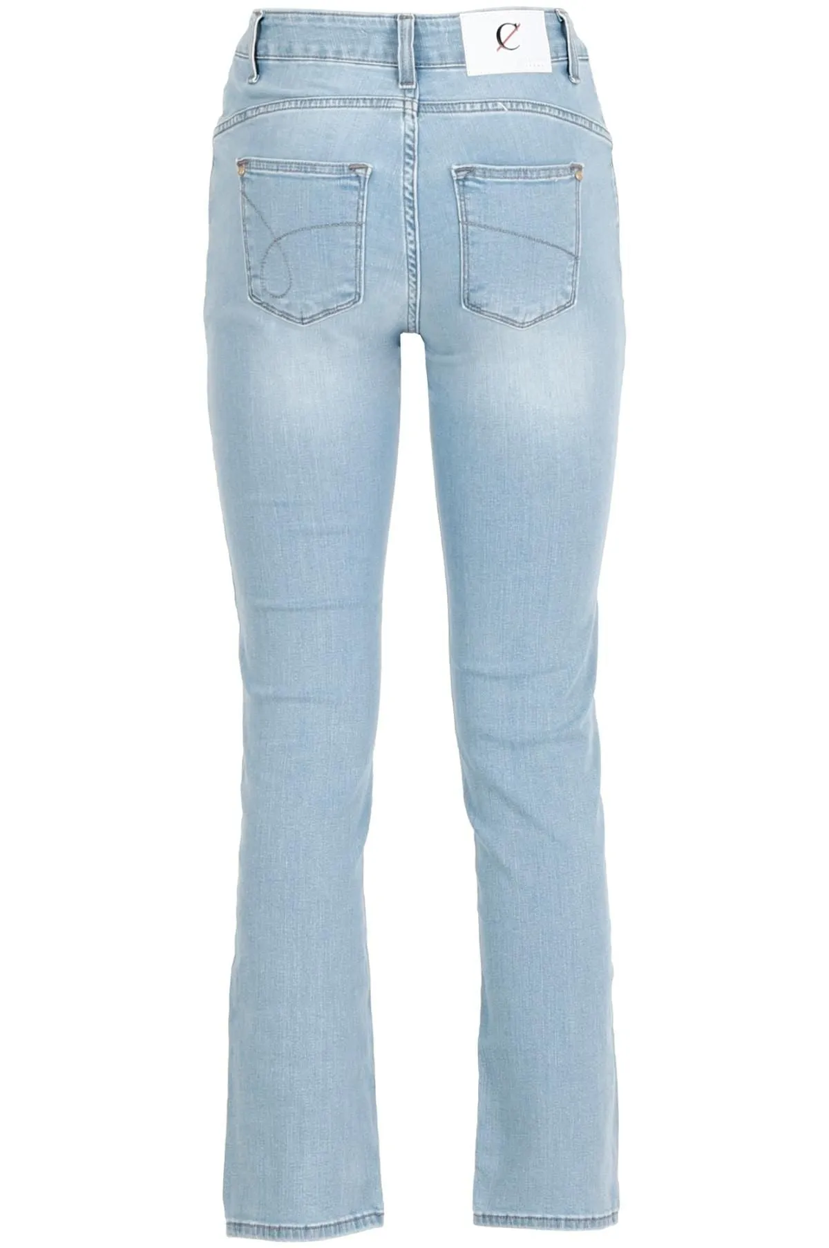 Timeless Layers Caf??Noir Pantalone Denim Slim da donna C7JJ3060 B030 light sky