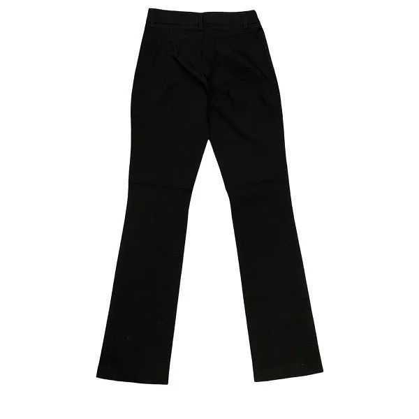 Caf??Noir pantaloni palazzo in tessuto super stretch di viscosa elasticizzata C7JP0057 N001 black Wardrobe Essential Flexible Fit