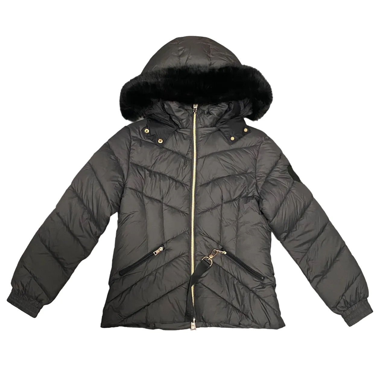 Caf??Noir Piumino con cappuccio da donna avvitato c7JN0048 X004 espresso Durable Material Performance Optimized Fit