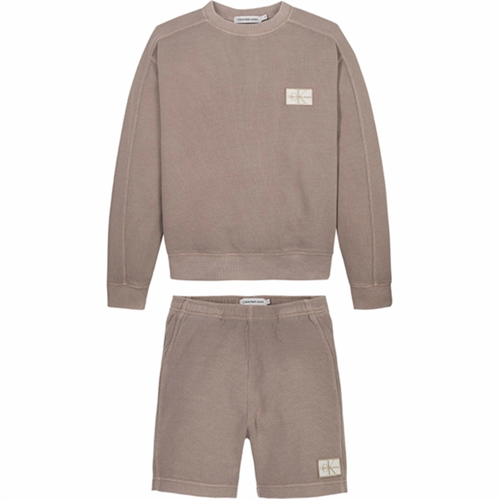 Fast Drying Calvin Klein Badge Mineral Dye Set Shitake