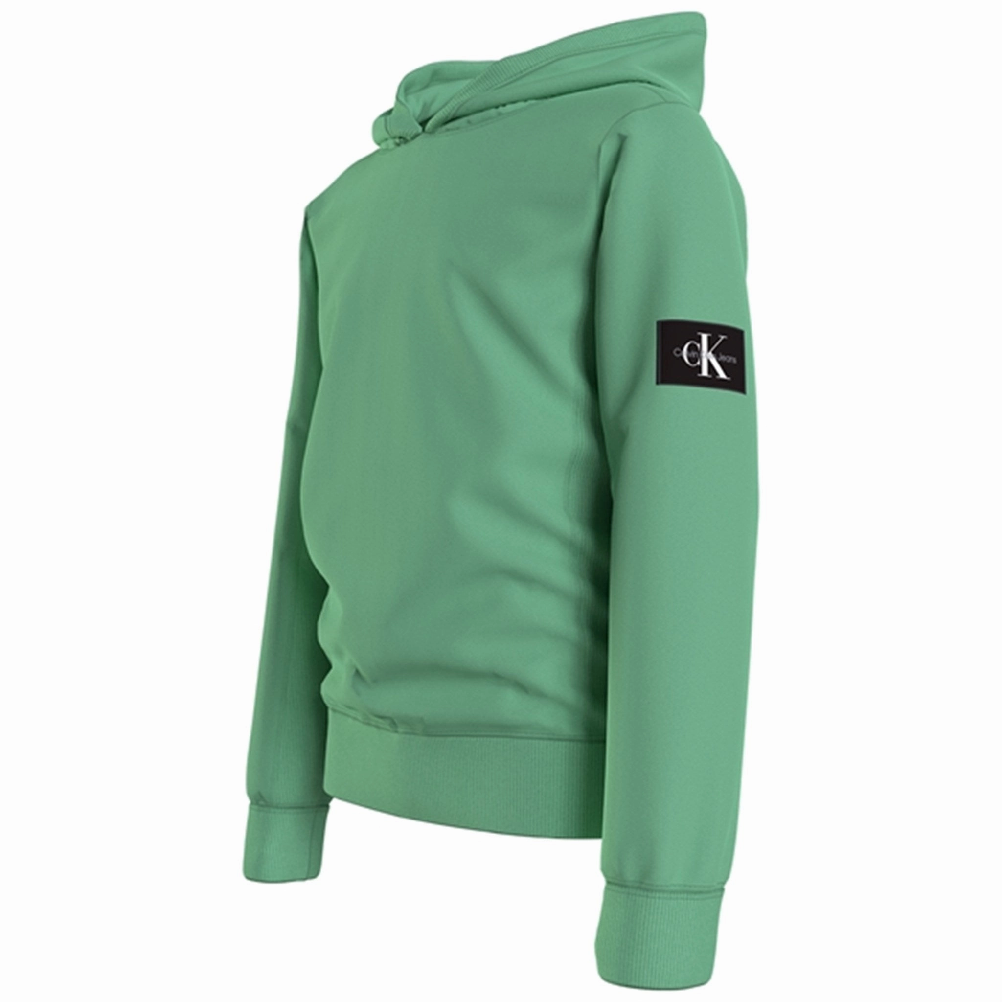 Reinforced Seams Family gathering wear Calvin Klein Badge Rib Hoodie Neptunes Wave