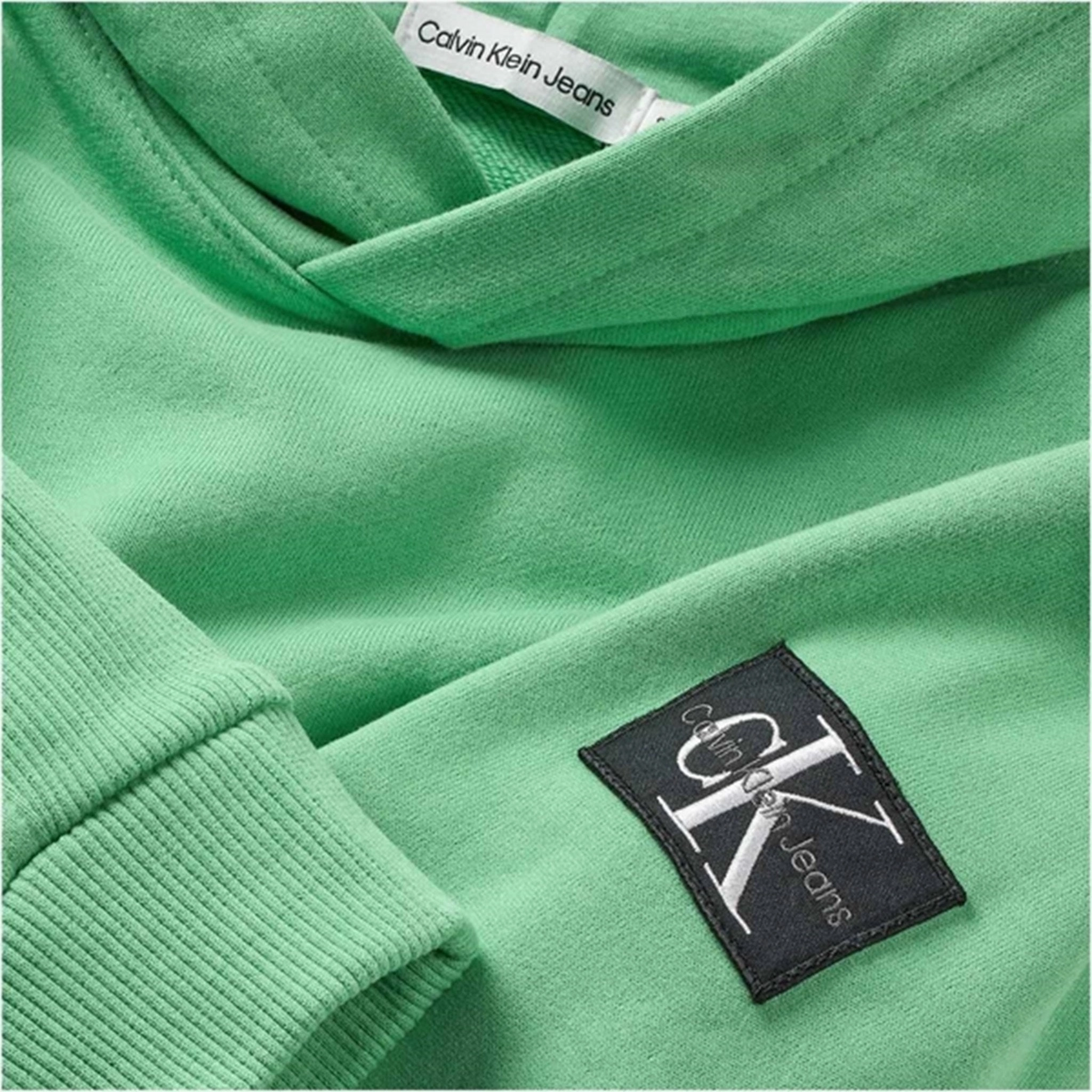 Calvin Klein Badge Rib Hoodie Neptunes Wave Active Outfit