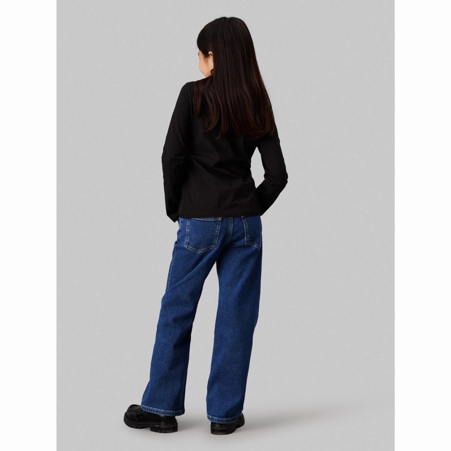 Fall Fashion Calvin Klein Ck Black MonolAndo Roll Neck Blouse