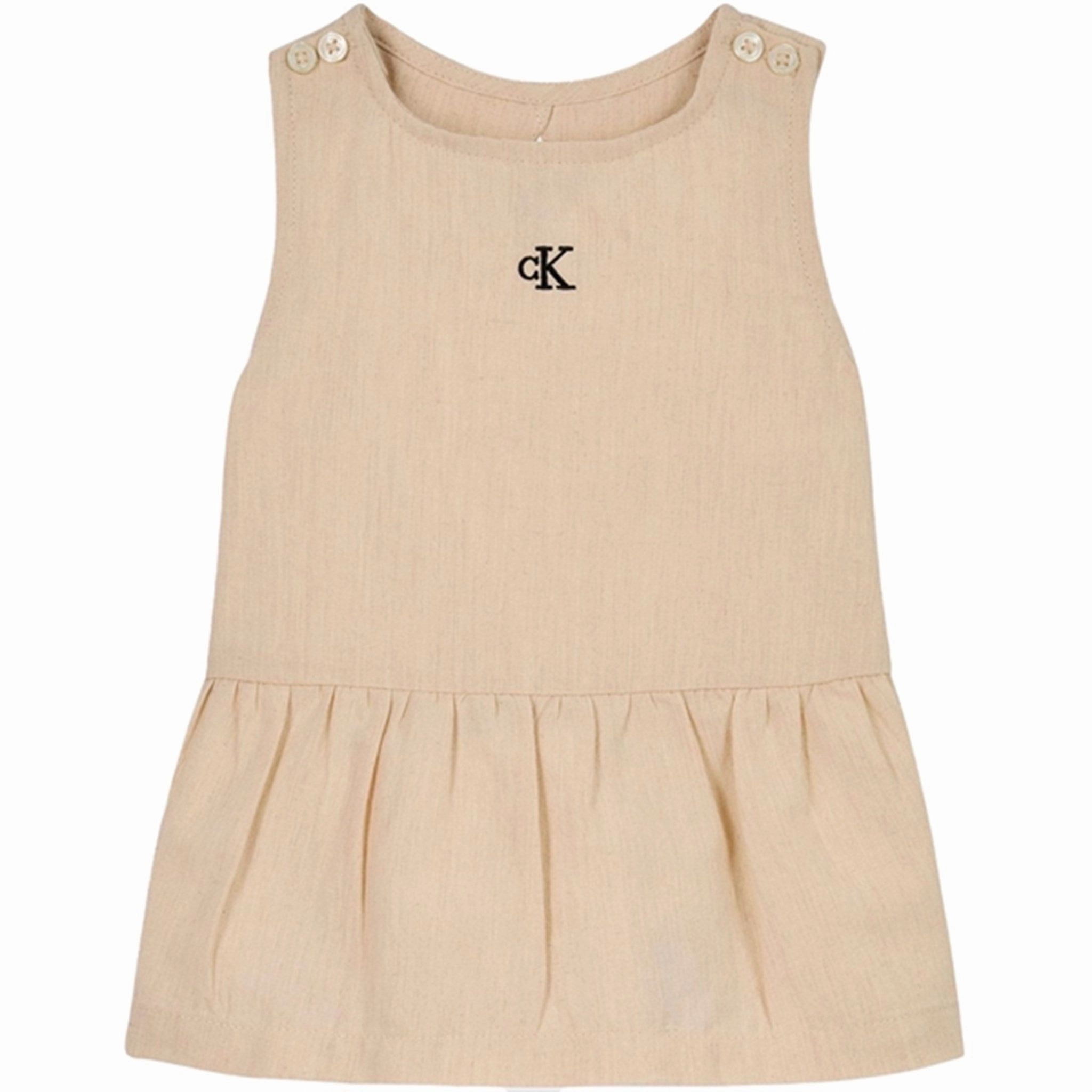 Calvin Klein Dress Vanilla Heather Comfort Layer