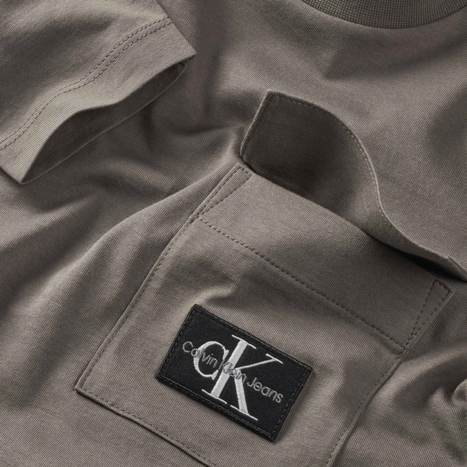 Calvin Klein Falcon Badge Reg. Blouse Breathable Material