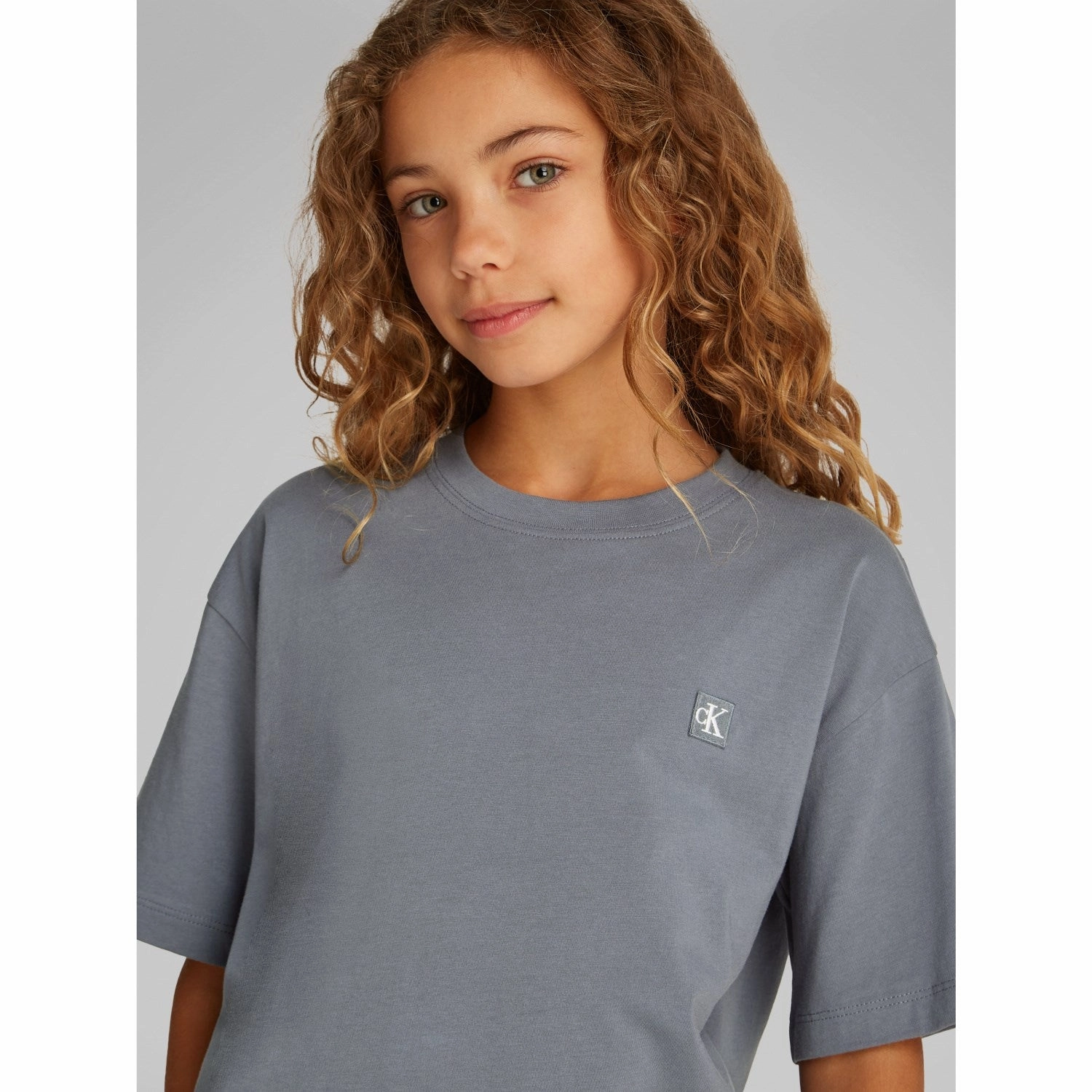 Rubberized Grip Waistband UV protection layer Calvin Klein Grisaille T-Shirt/Shorts Relaxed Set