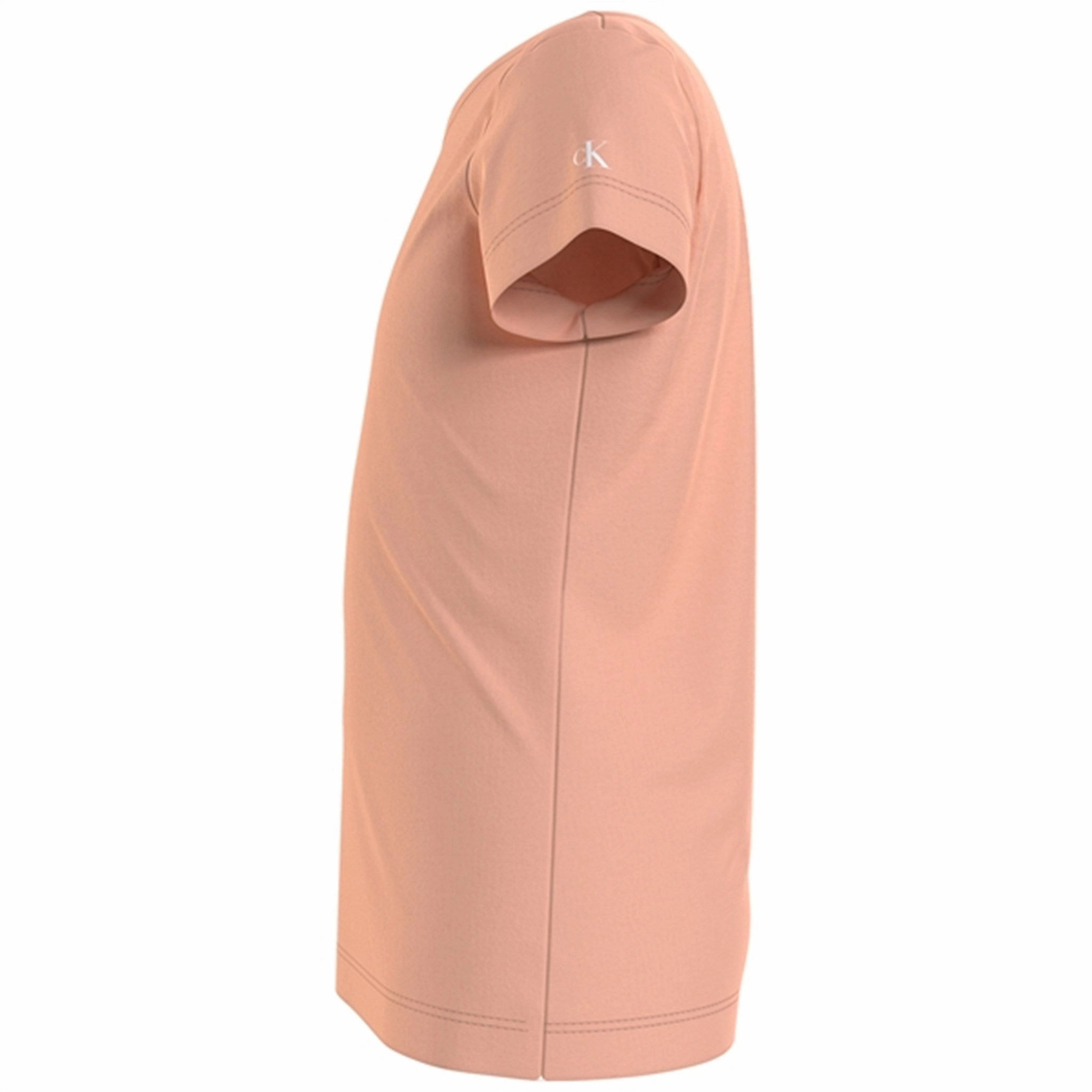 Calvin Klein Hero Logo Slim Fit T-Shirt Fresh Cantaloupe UltraLightweight Ethically Sourced Material