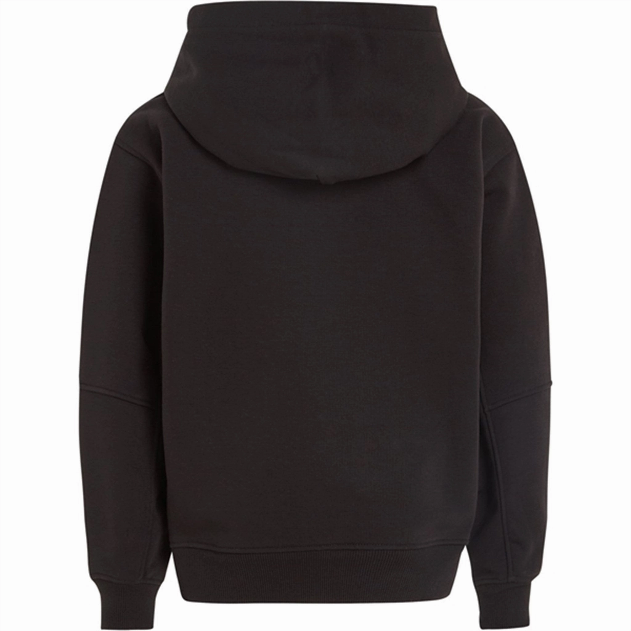 Platypus like Calvin Klein Metallic Satin Monogram Hoodie Ck Black